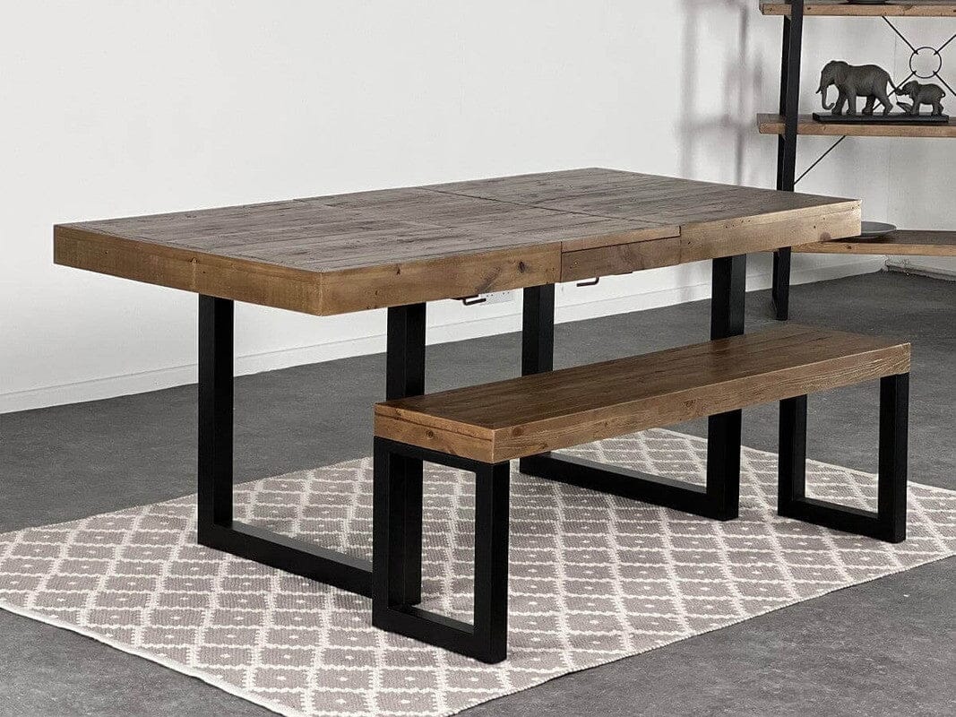 Brooklyn Extendable Dining Table (140cm - 180cm) & Grey Houston Dining Chairs - Image 17