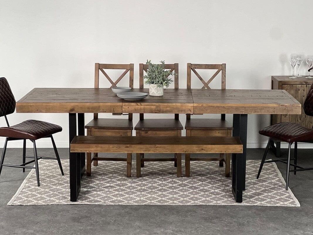 Brooklyn Extendable Dining Table (180cm - 240cm) & Brooklyn Dining Chairs - Image 11