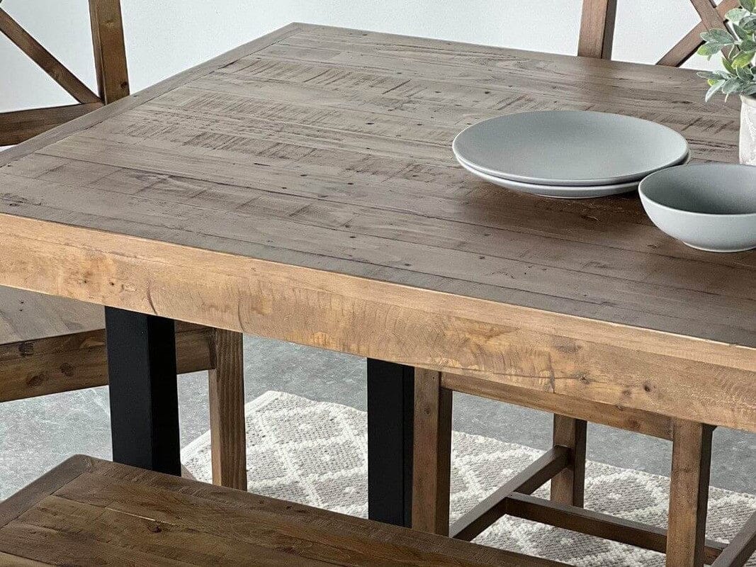 Brooklyn Fixed Top Dining Table & Dining Bench - Image 6