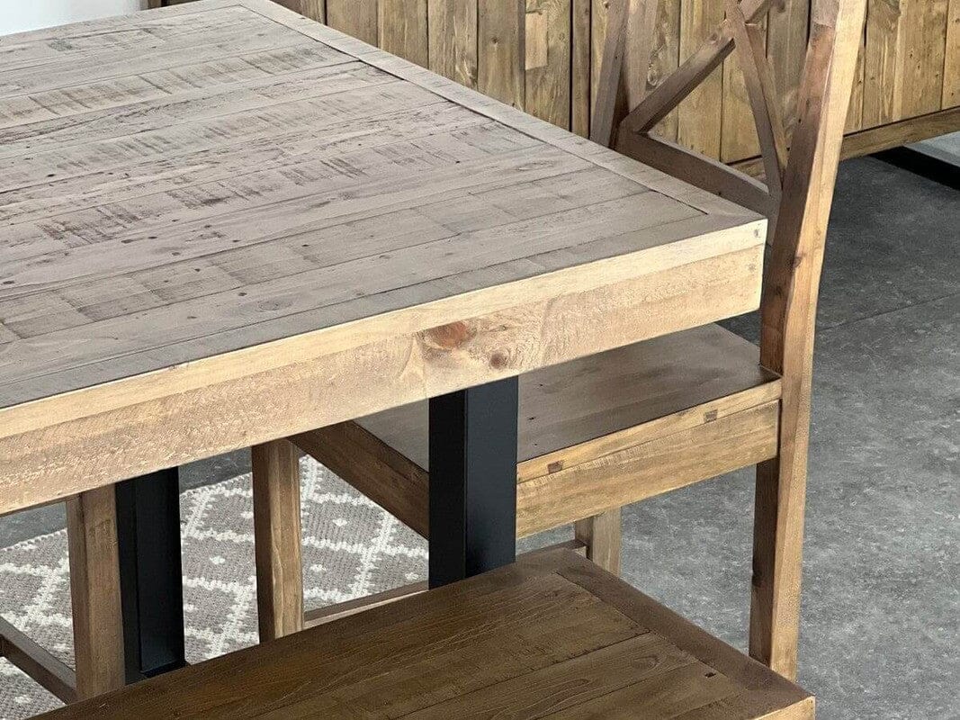 Brooklyn Fixed Top Dining Table & Dining Bench - Image 8