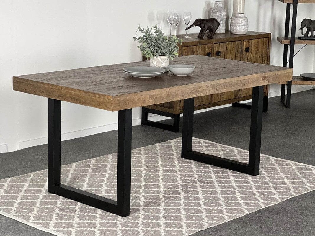 Brooklyn Fixed Top Dining Table & Grey Dallas Dining Chairs - Image 10