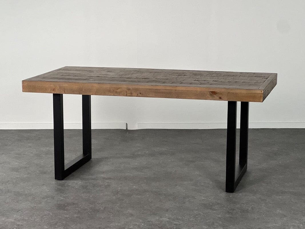 Brooklyn Fixed Top Dining Table & Grey Dallas Dining Chairs - Image 11