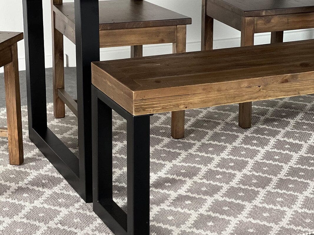 Brooklyn Fixed Top Dining Table & Grey Dallas Dining Chairs - Image 16