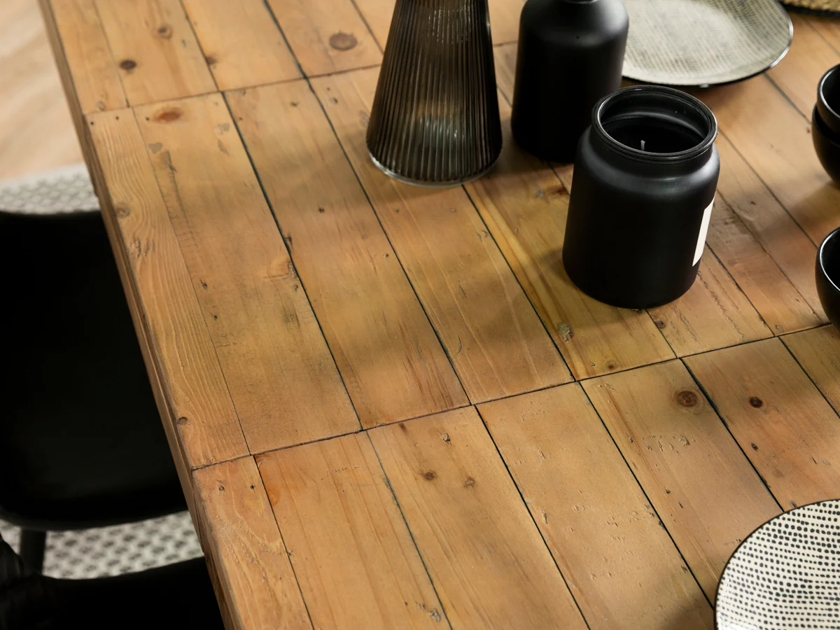 Brooklyn Light Extendable Dining Table (140cm - 180cm) & Gabo Black Dining Chairs - Image 24
