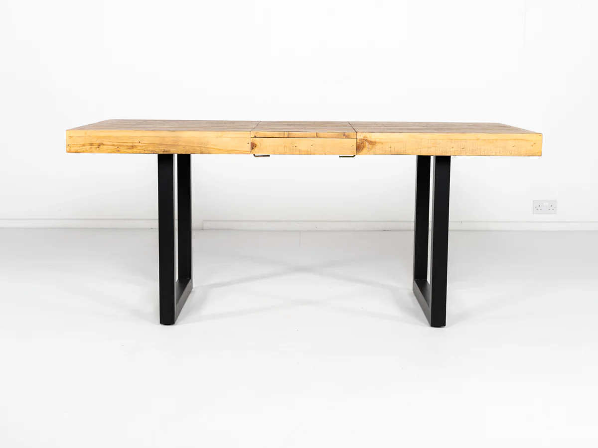 Brooklyn Light Extendable Dining Table (140cm - 180cm) & Gabo Black Dining Chairs - Image 29