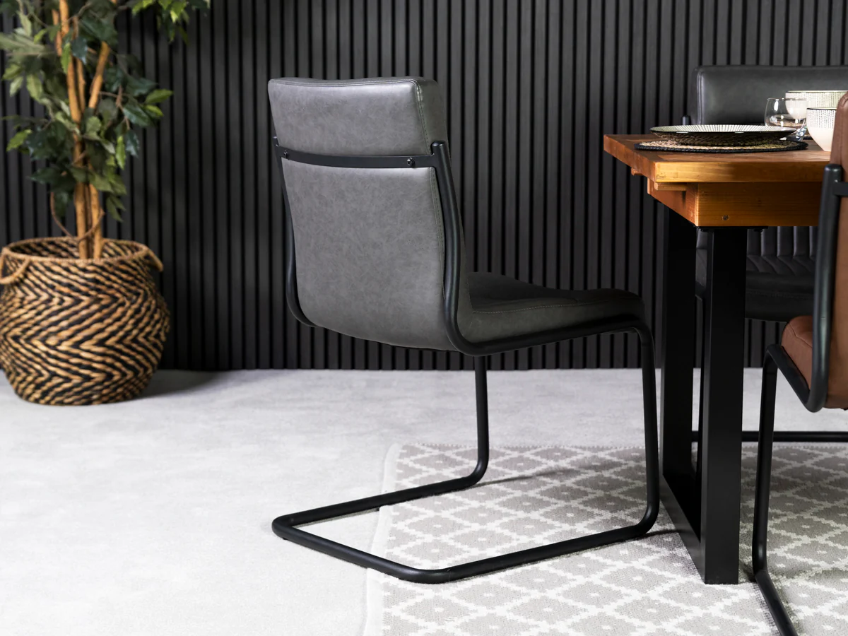 Auburn Grey Dining Chair Set Of 2 - Image 8