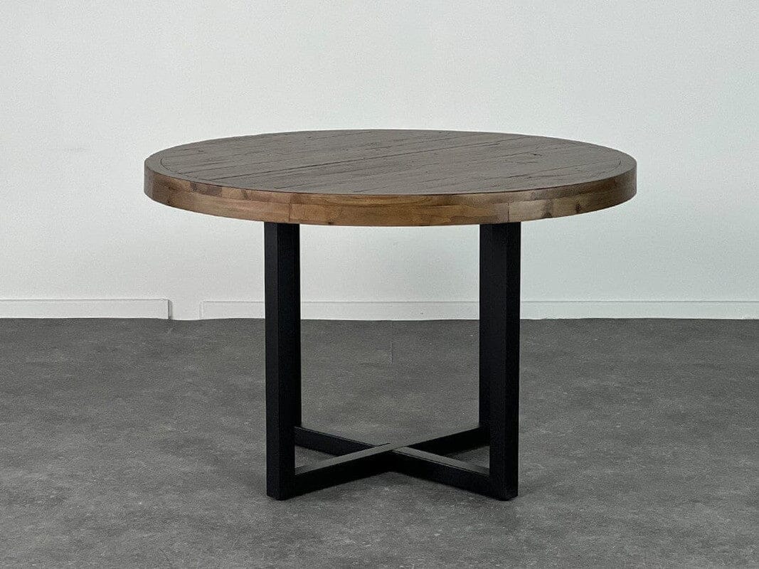 Brooklyn Round Dining Table & Grey Auburn Dining Chairs - Image 8