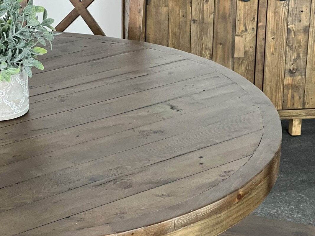 Brooklyn Round Dining Table & Black Gabo Dining Chairs - Image 6