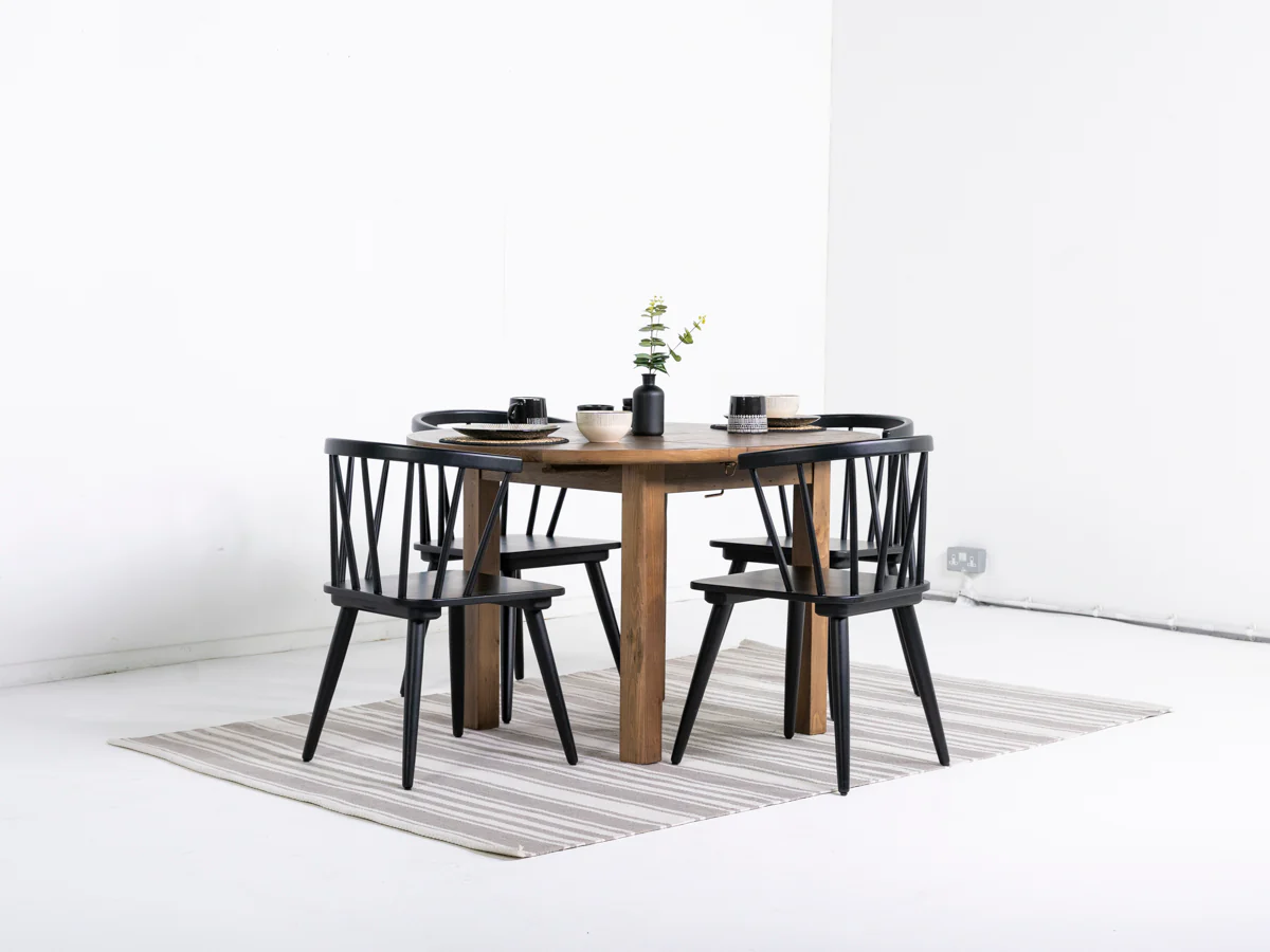 Brooklyn Round Extendable Dining Table & Bogart Dining Chairs - Image 26