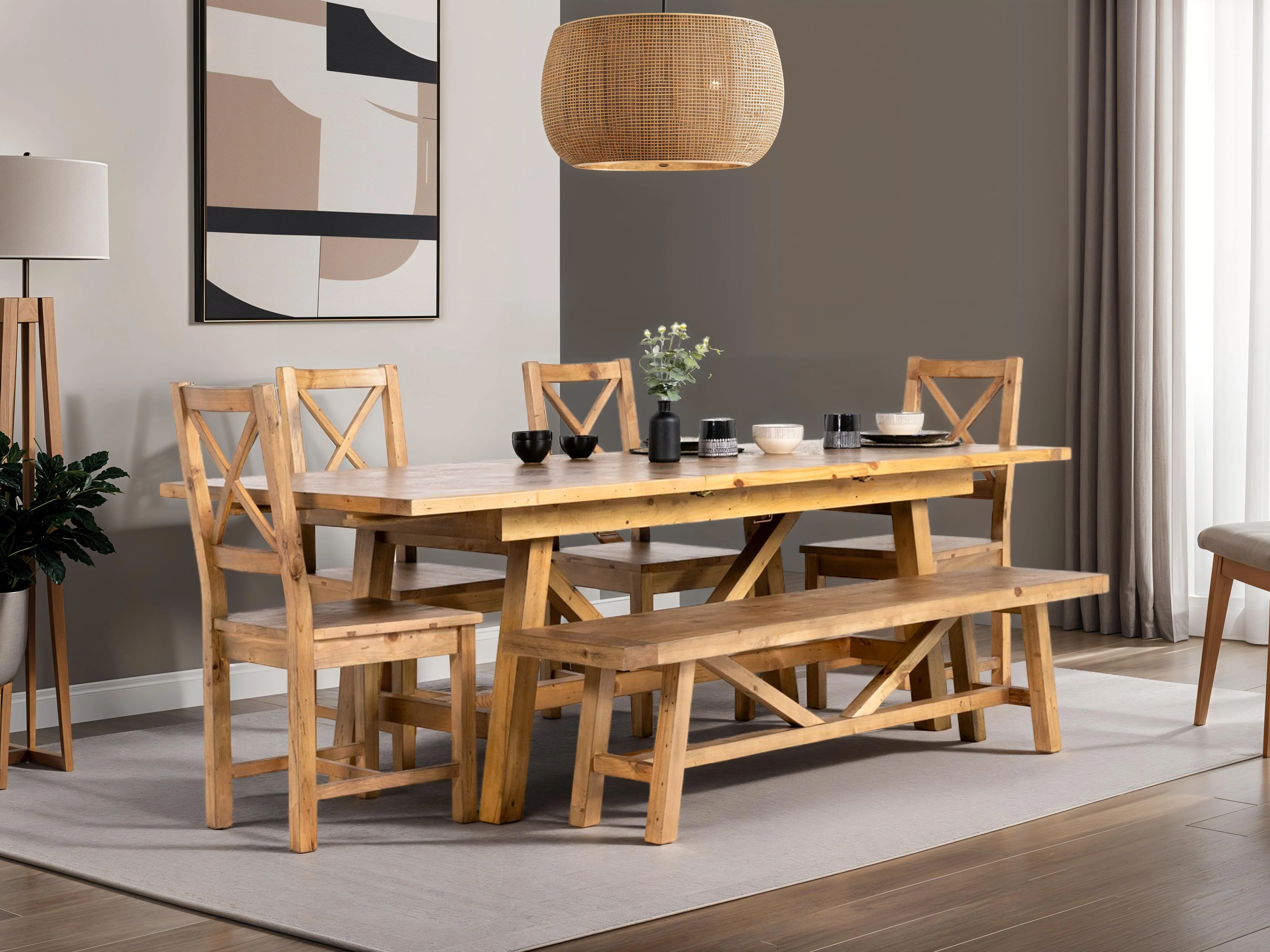 Como Extendable Dining Table (180cm - 240cm) - Image 17