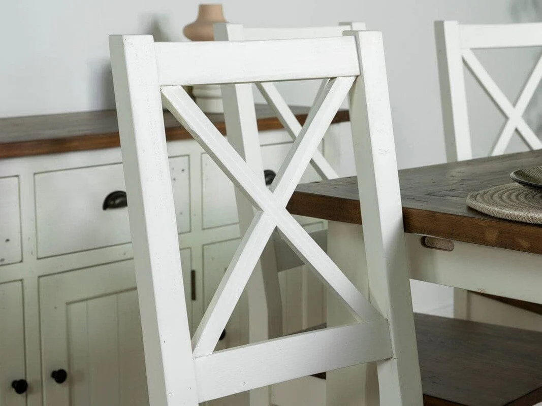 Devon Cross Back Dining Chair (Set of 2) - Image 3