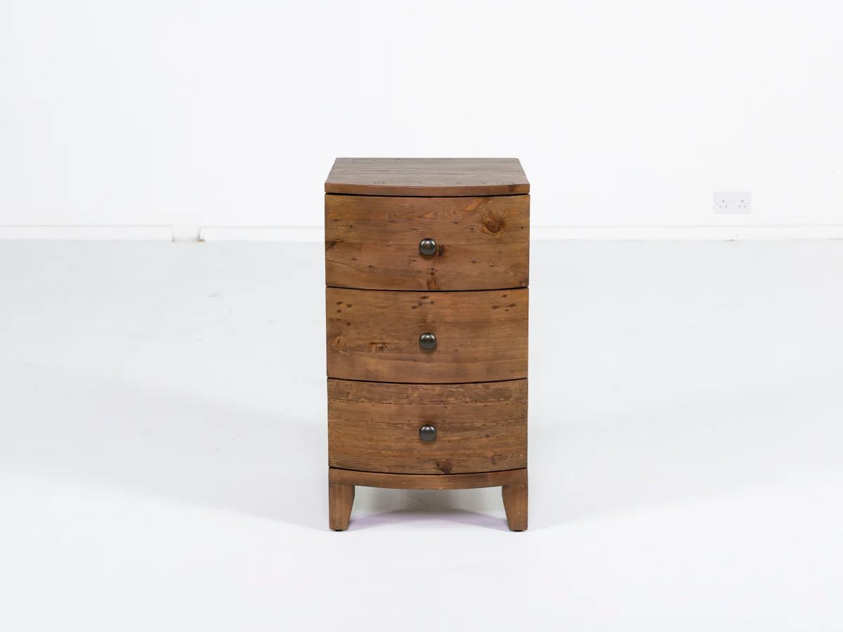 Hawaii 3 Drawer Bedside Table - Image 7