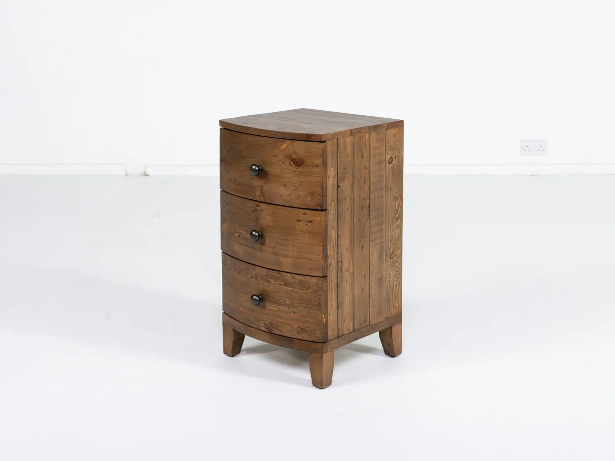 Hawaii 3 Drawer Bedside Table - Image 9