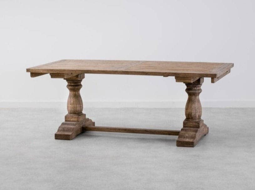 London Farmhouse Extendable Dining Table - Image 4