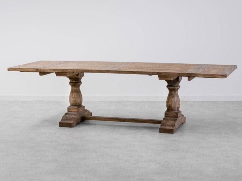 London Farmhouse Extendable Dining Table - Image 5
