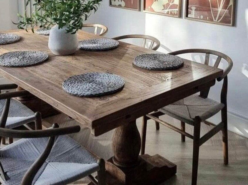 London Farmhouse Extendable Dining Table - Image 7