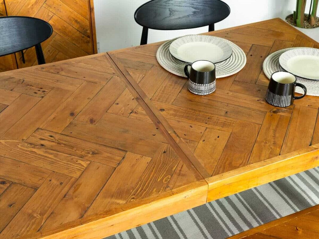 Mode 140-180cm Extendable Dining Table & Bench - Image 5