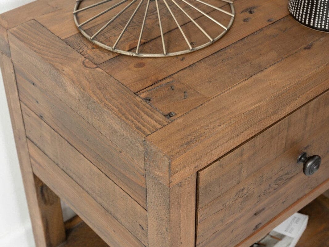Montreal 1 Drawer Bedside Table - Image 3