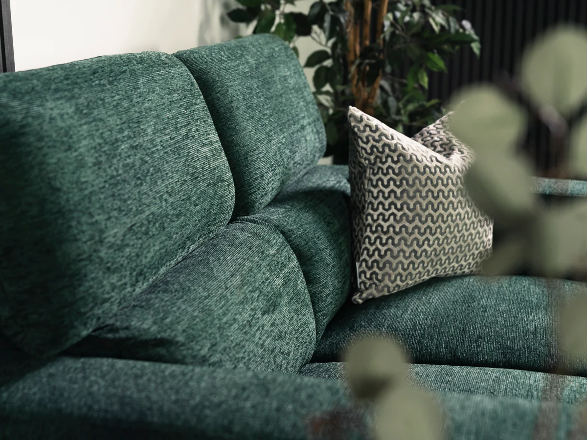 Olive 2 Seater Ratchet Headrest - Eco Sofa - Image 16