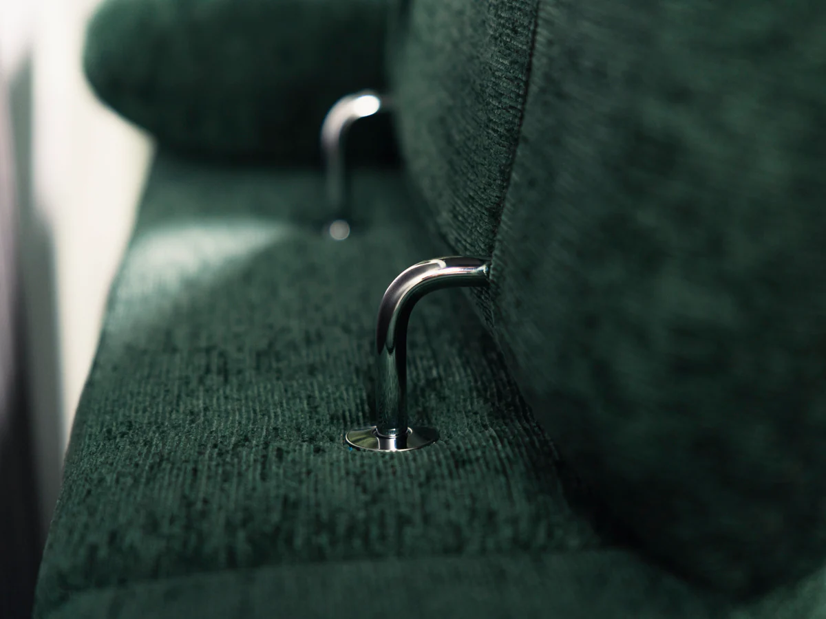 Olive 2 Seater Ratchet Headrest - Eco Sofa - Image 20