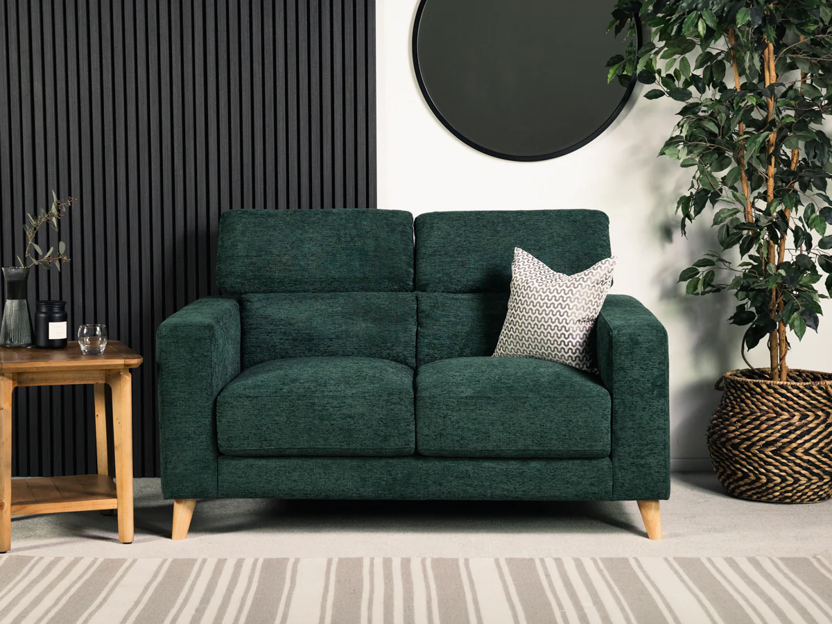 Olive 2 Seater Ratchet Headrest - Eco Sofa - Image 4