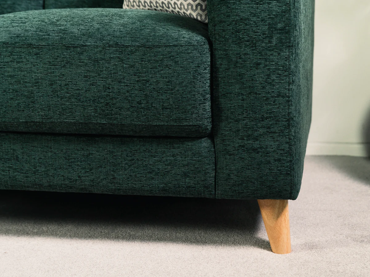 Olive 2 Seater Ratchet Headrest - Eco Sofa - Image 7