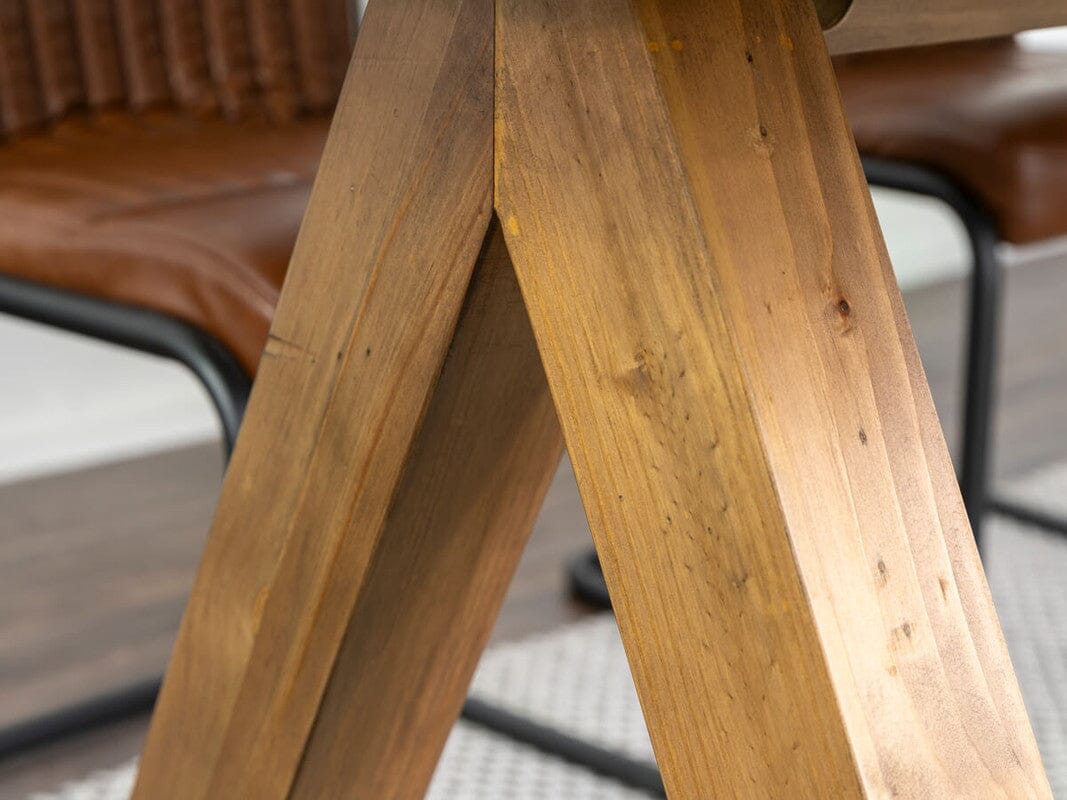 Pyramid Fixed Top Dining Table - Image 10