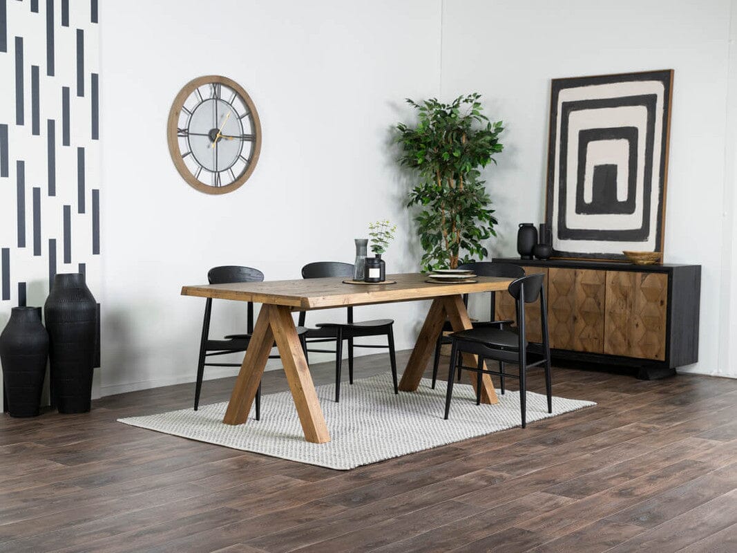 Pyramid Fixed Top Dining Table - Image 17
