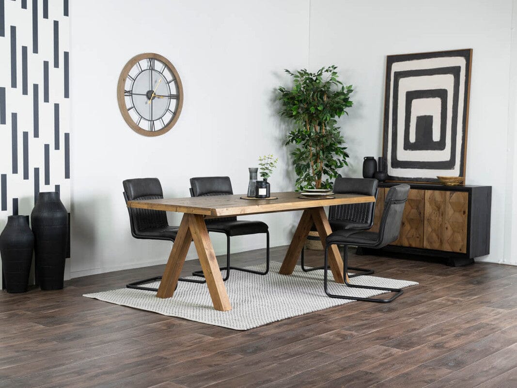Pyramid Fixed Top Dining Table - Image 19