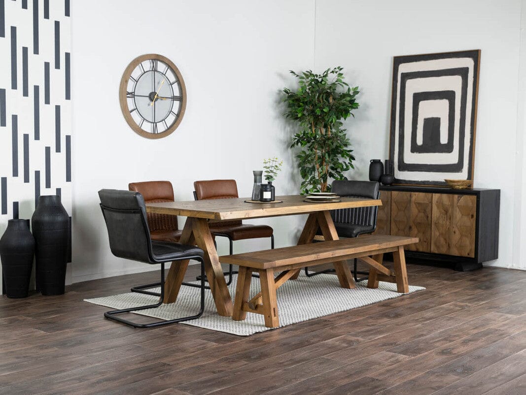 Pyramid Fixed Top Dining Table - Image 20