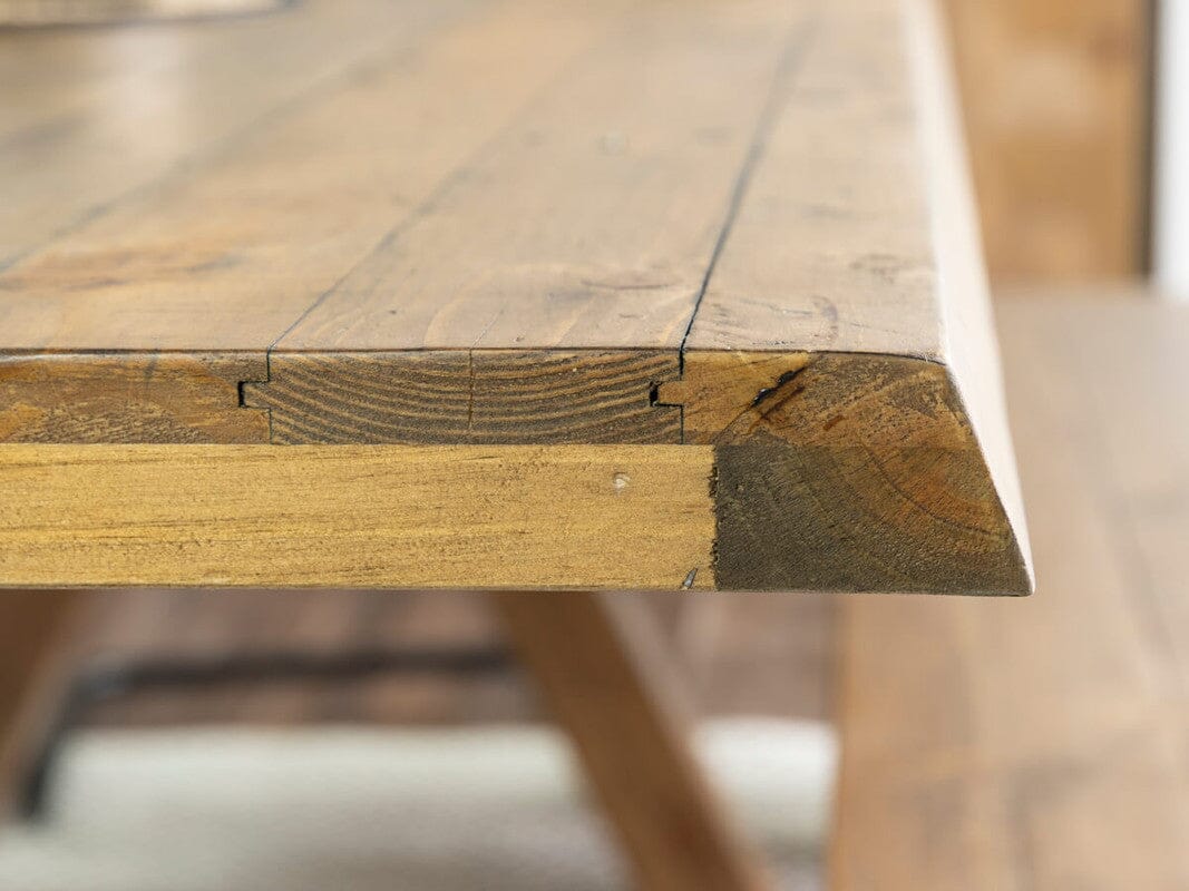 Pyramid Fixed Top Dining Table - Image 8