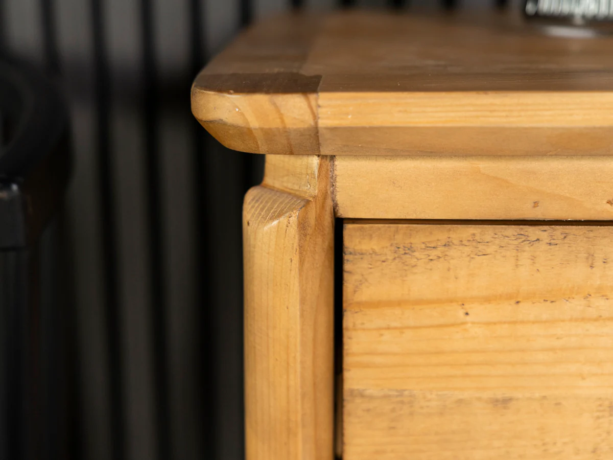 Scandi 2 Drawer Console Table - Image 10