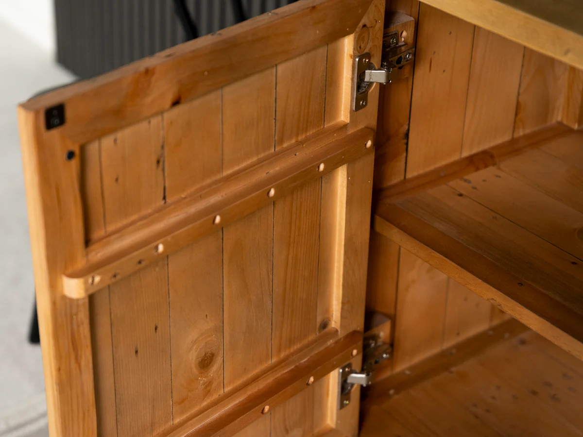Scandi 3 Door Sideboard - Image 17