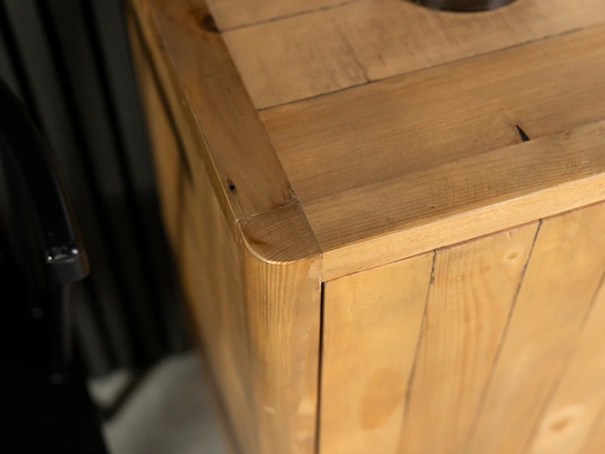 Scandi 3 Door Sideboard - Image 6