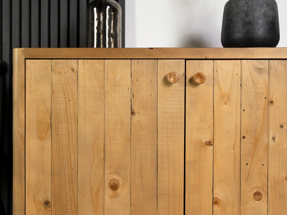 Scandi 3 Door Sideboard - Image 8