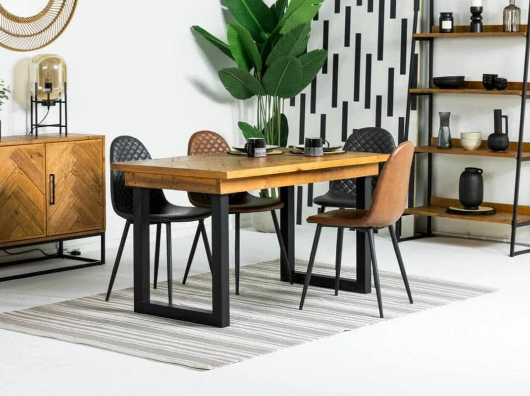 Tulsa 135cm Fixed Top Dining Table - Image 11