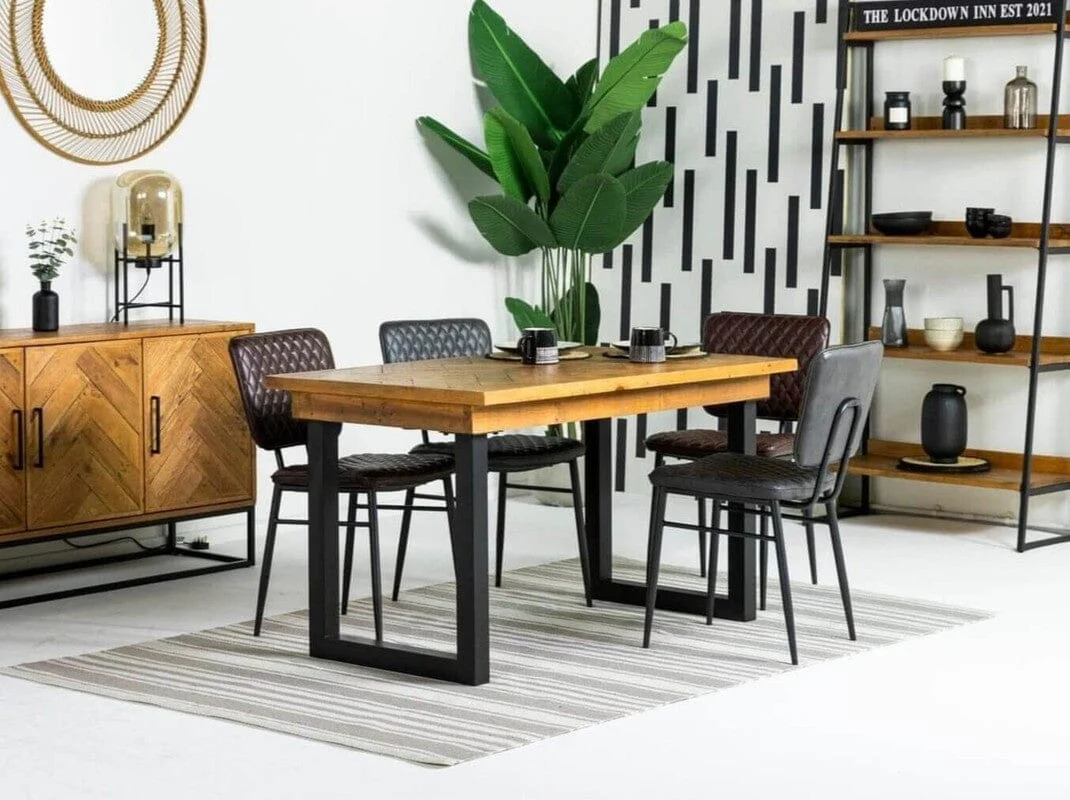 Tulsa 135cm Fixed Top Dining Table - Image 12