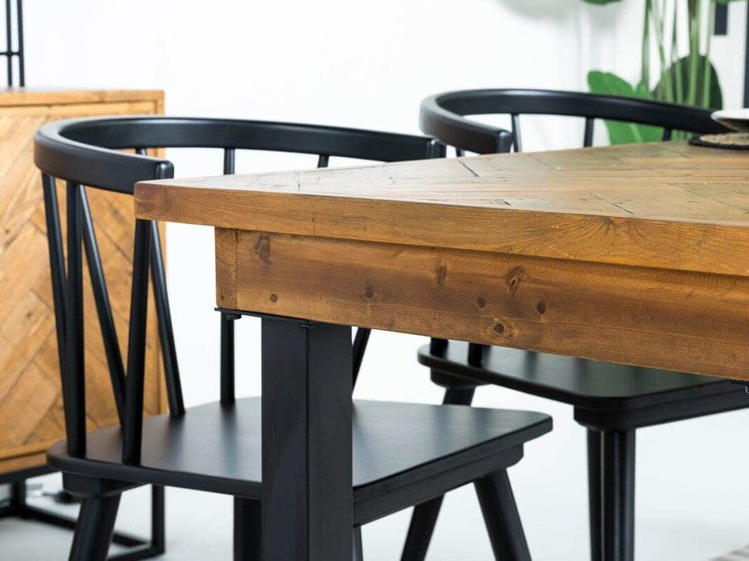 Tulsa 135cm Fixed Top Dining Table - Image 5