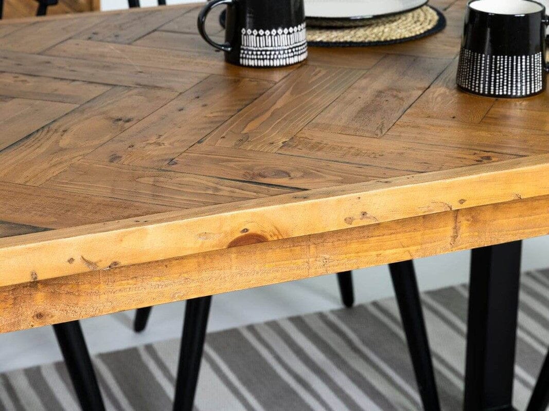 Tulsa 135cm Fixed Top Dining Table - Image 7