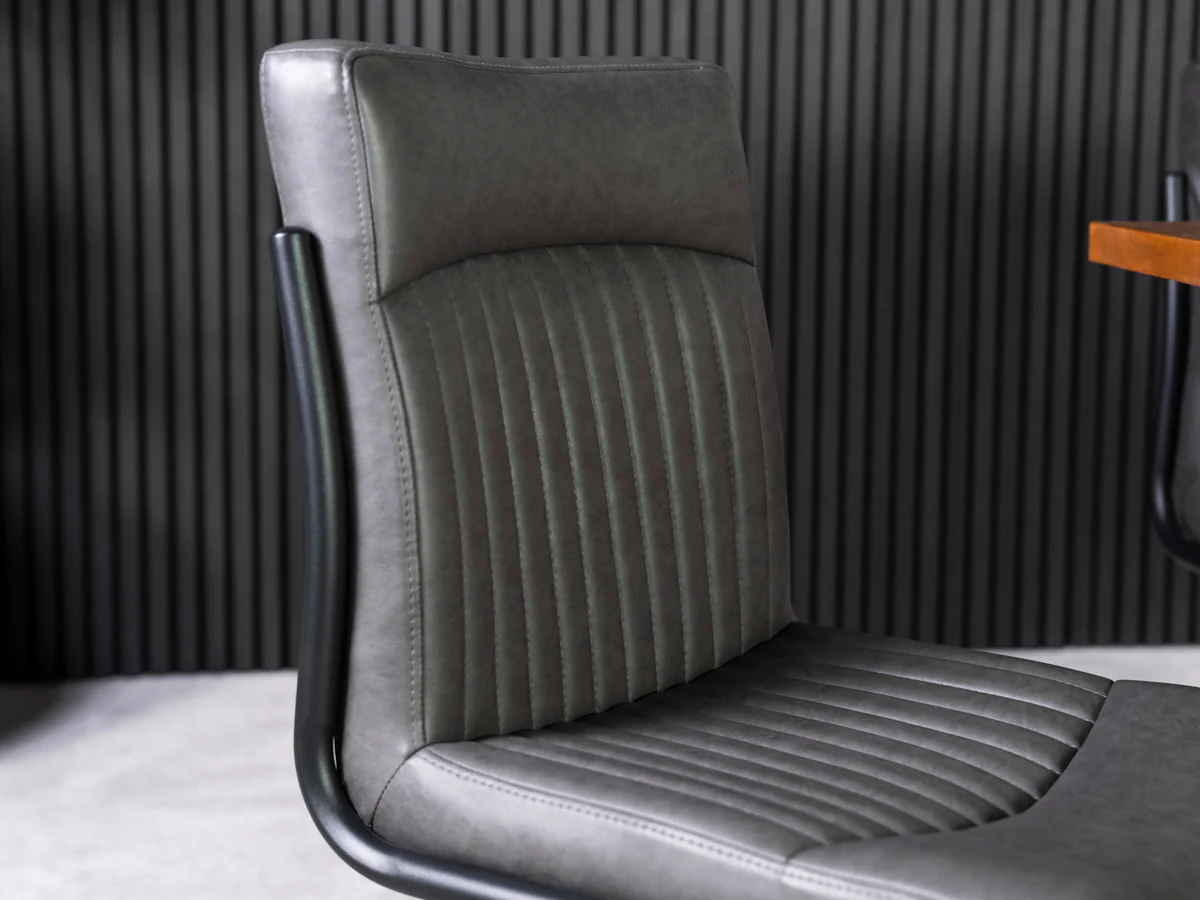 Auburn Grey Dining Chair Set Of 2 - Image 3
