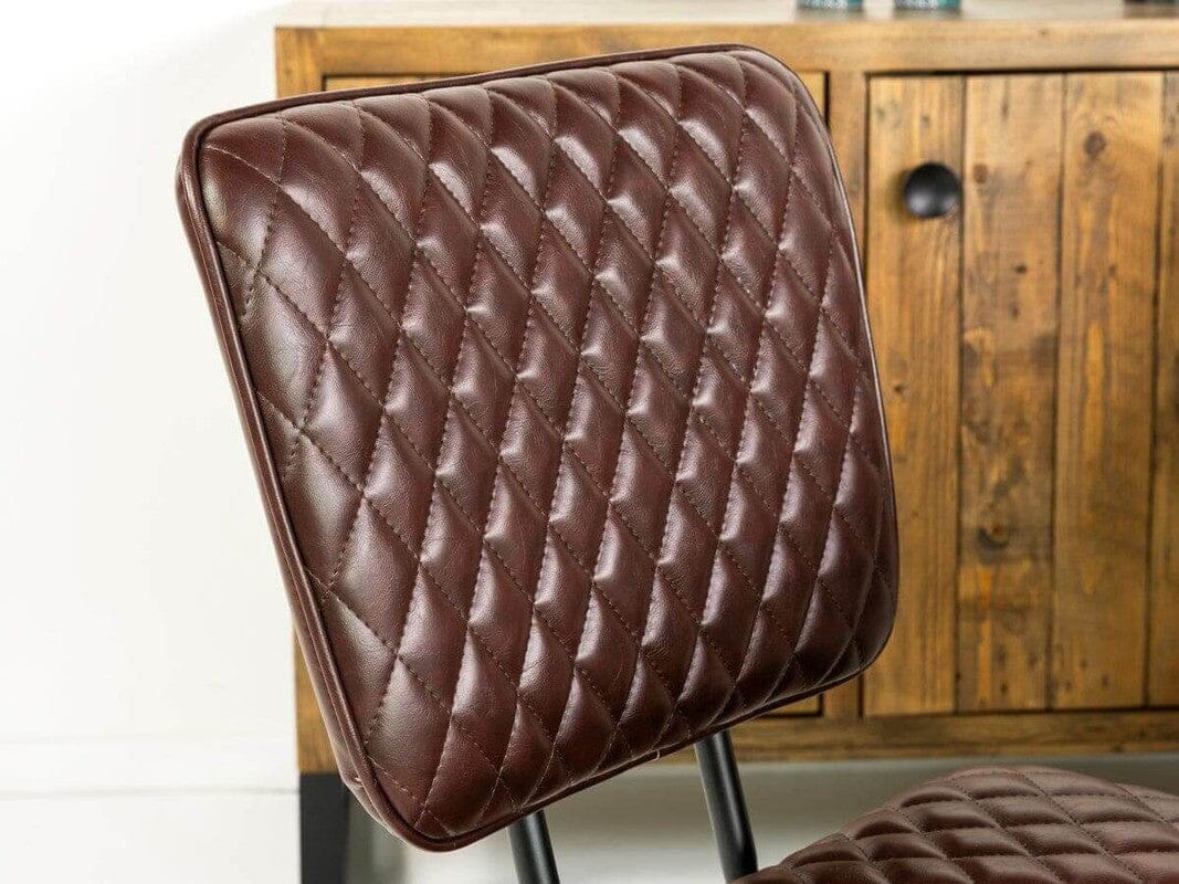 Houston Brown Dining Chair Set Of 2 - Image 4