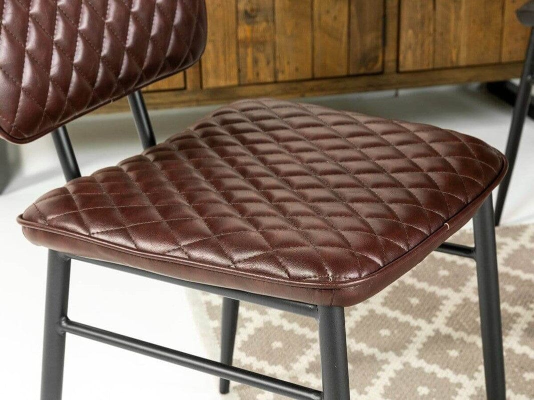 Houston Brown Dining Chair Set Of 2 - Image 3