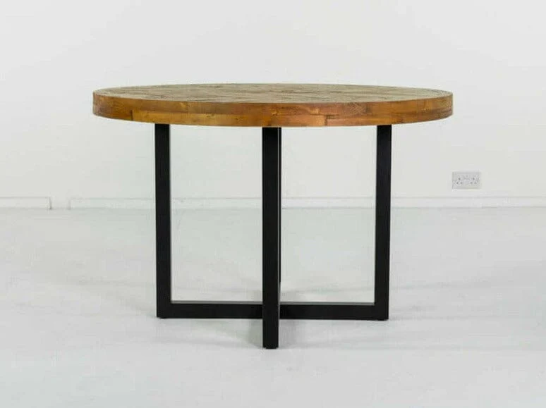 Tulsa 120cm Round Dining Table - Image 10