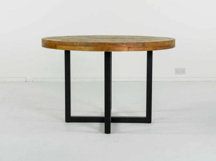 Tulsa 120cm Round Dining Table - Image 9