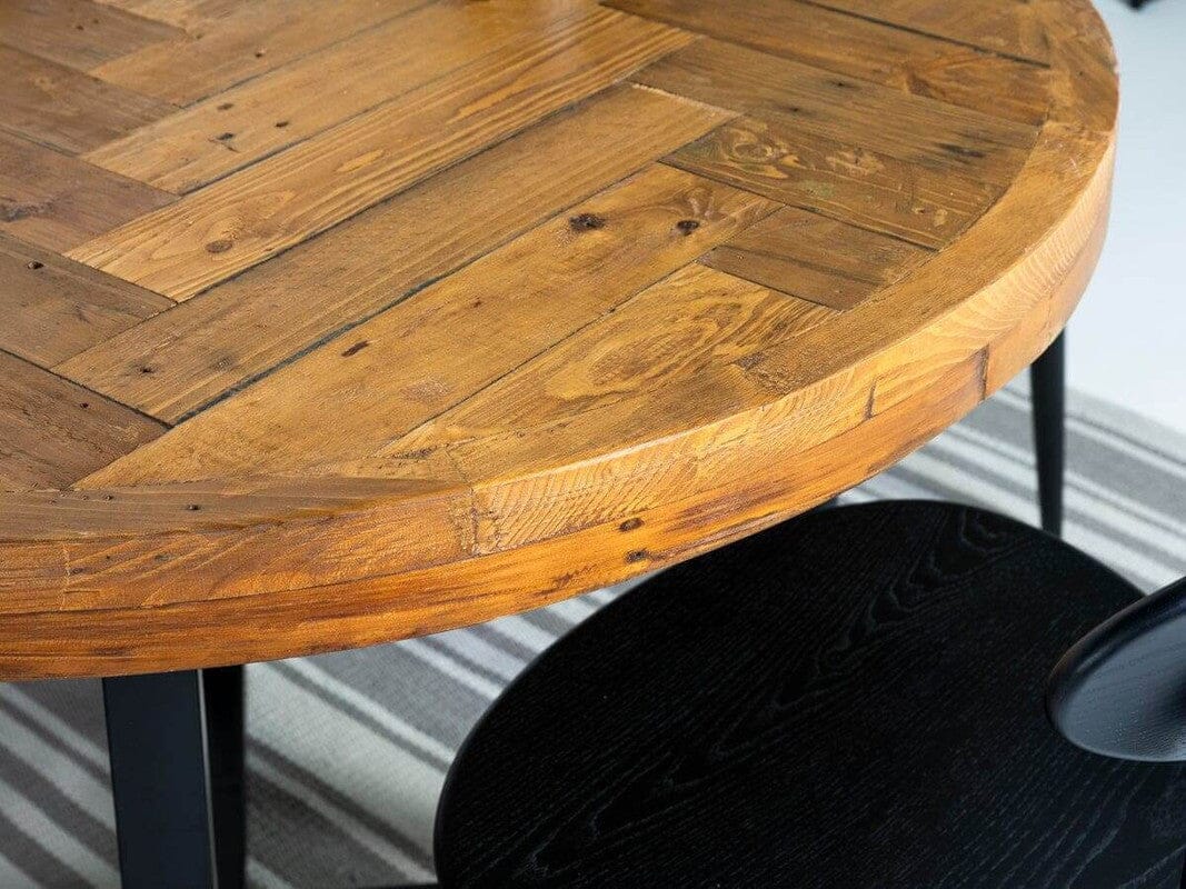Tulsa Round Dining Table & Bogart Dining Chairs - Image 6