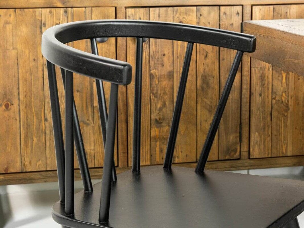 Tulsa Round Dining Table & Bogart Dining Chairs - Image 8