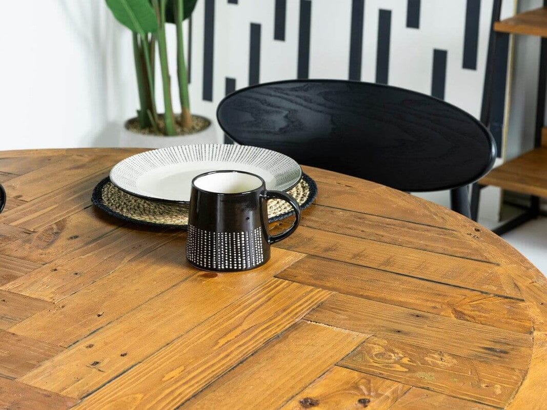 Tulsa Round Dining Table & Gabo Dining Chairs - Image 3