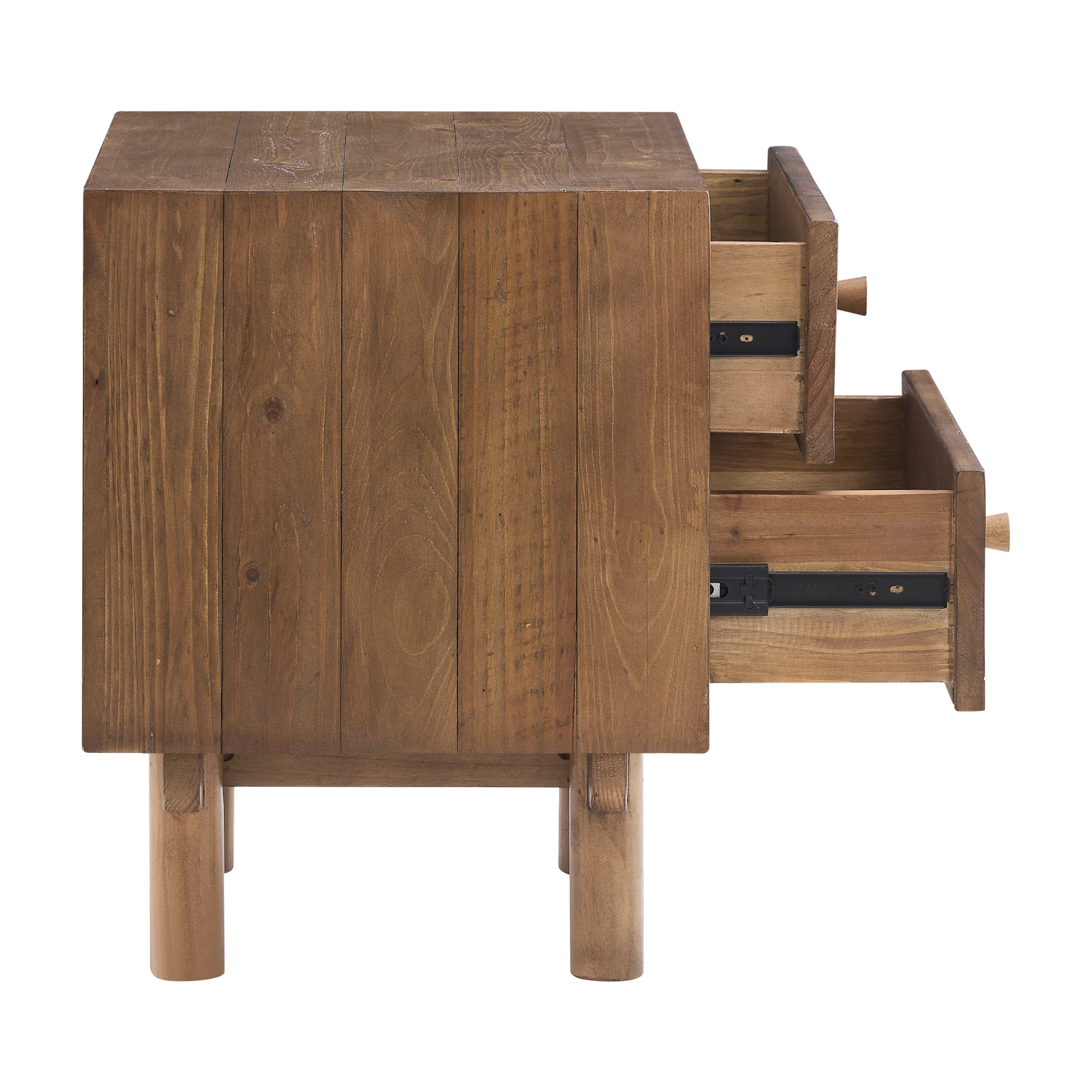 Washington 2 Drawer Bedside Table - Image 10