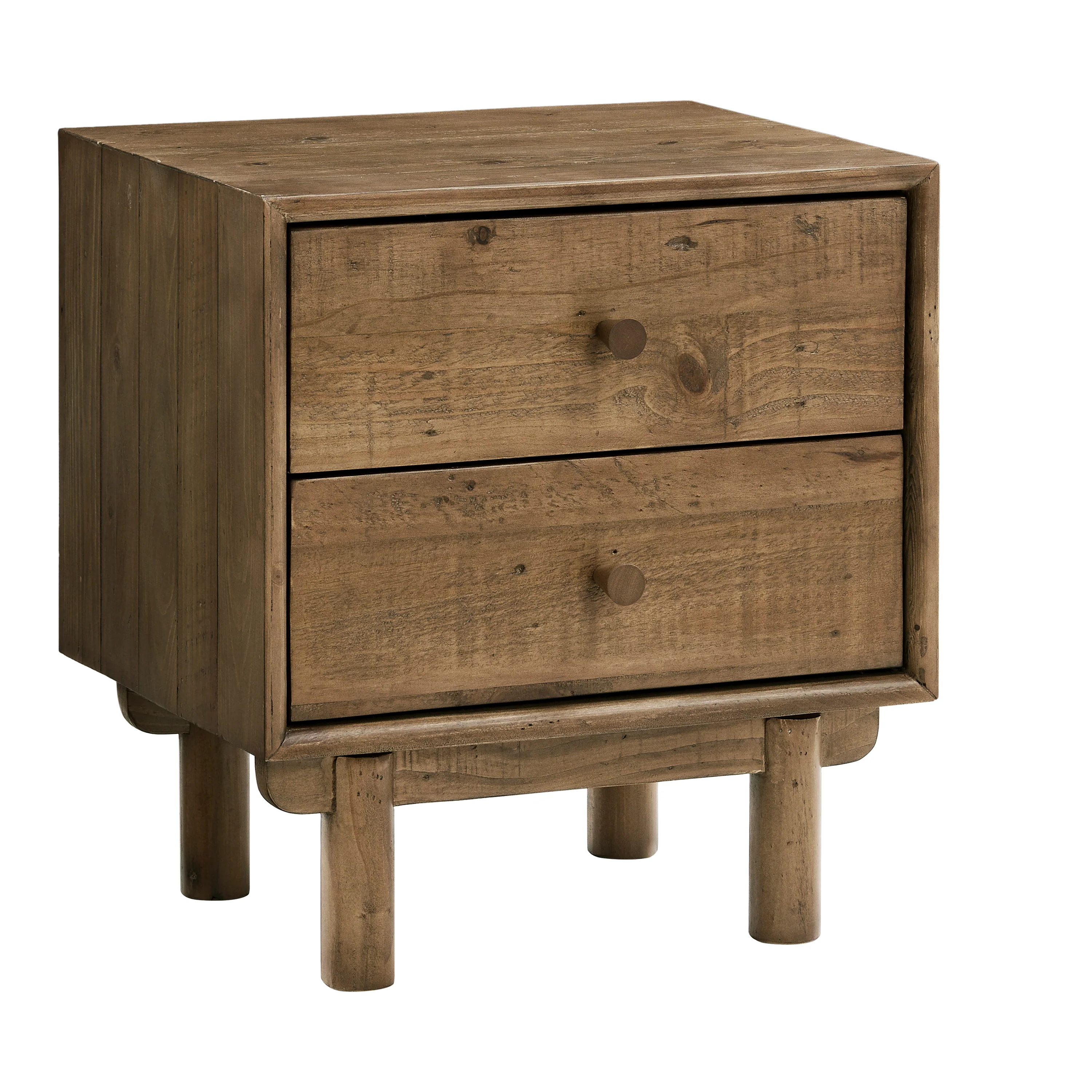 Washington 2 Drawer Bedside Table - Image 4